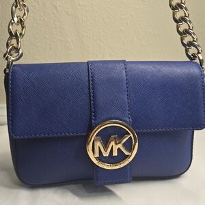 Michael Kors Blue Crossbody Bag